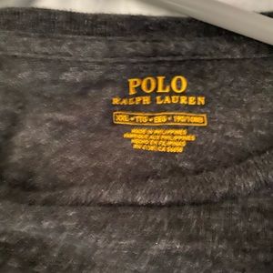 Men’s polo and north face shirts